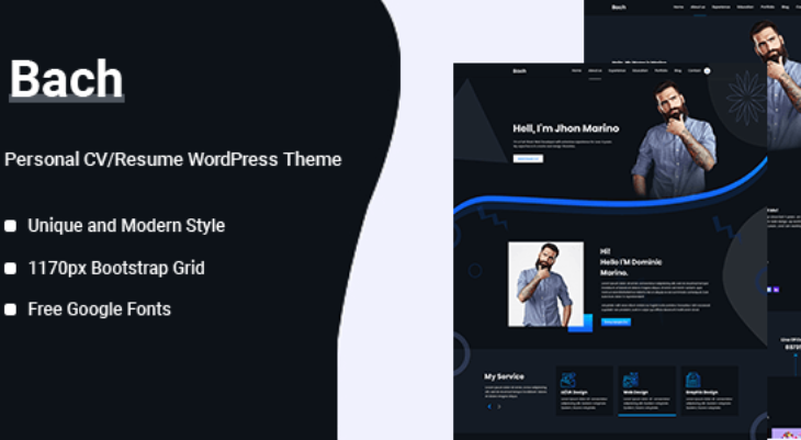 Best personal profile wordpress theme free download for personal branding 2021
